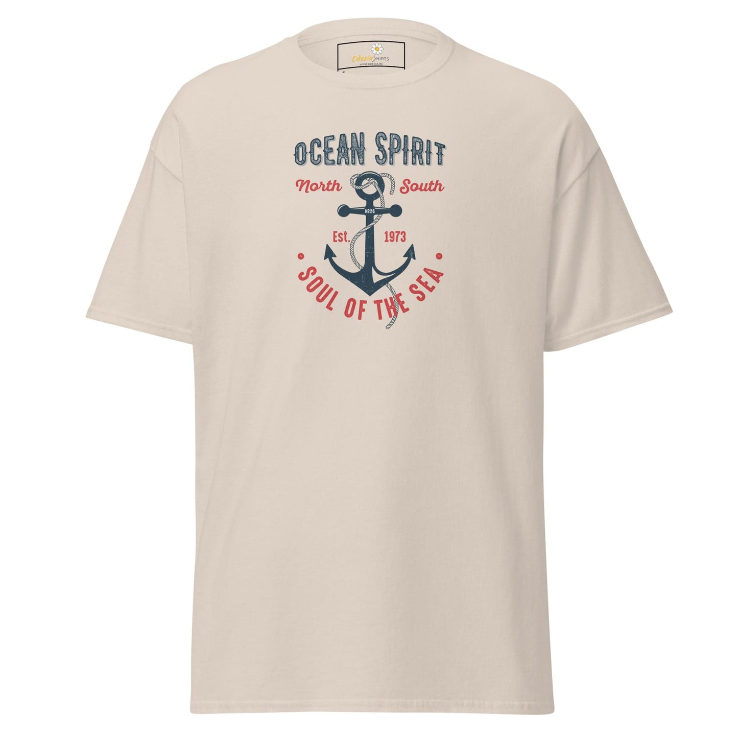 Unisex classic t-shirt - SEALIFE OCEAN SPIRIT SOUL OF SEA - REGULAR - Natural / S