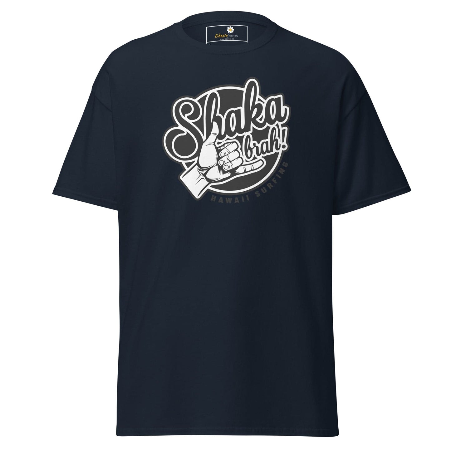 Unisex classic t-shirt - MYSTIC SHAKA BRAH - REGULAR - Navy / S