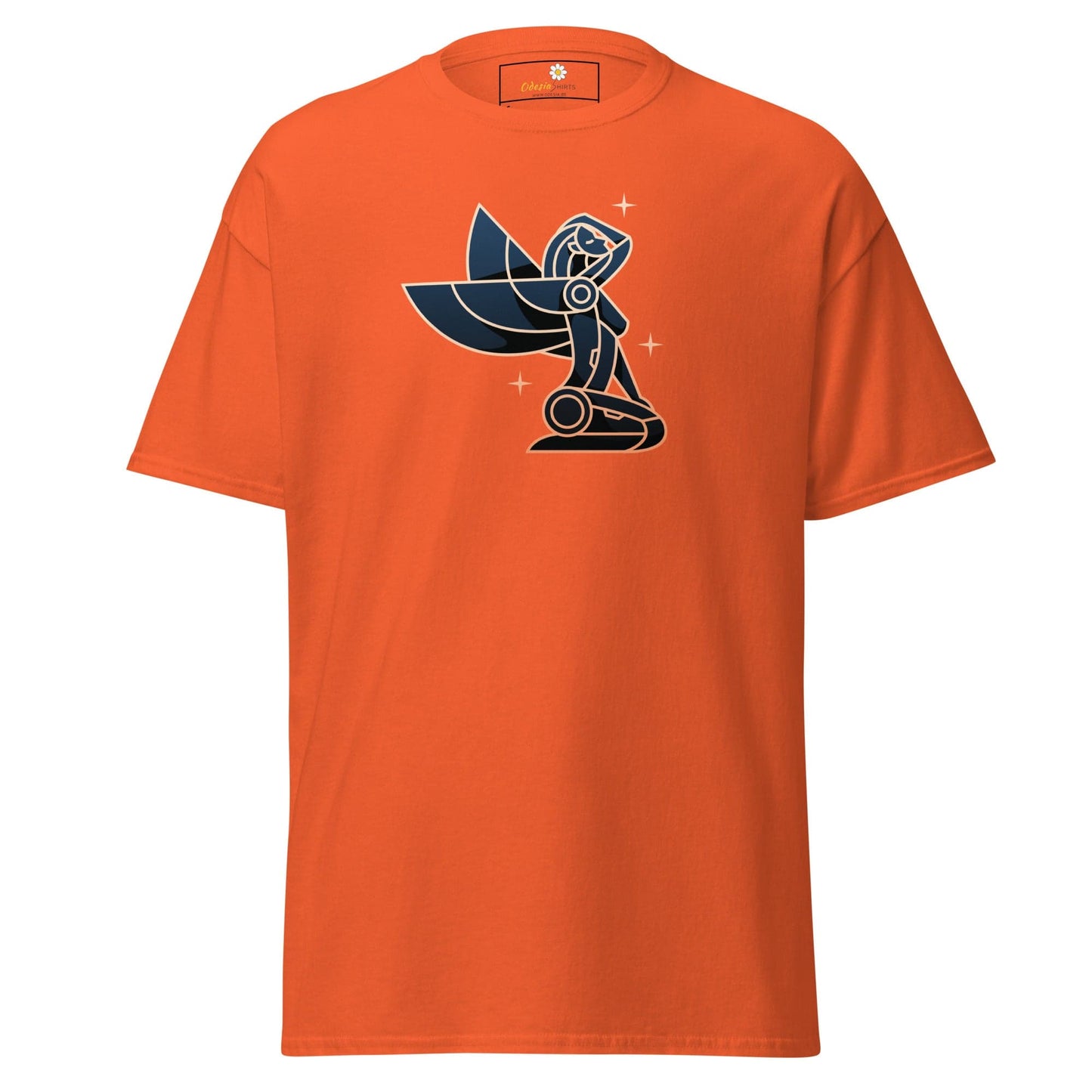 Unisex classic t-shirt - VIRGO WOMAN WINGS - REGULAR - Orange / S