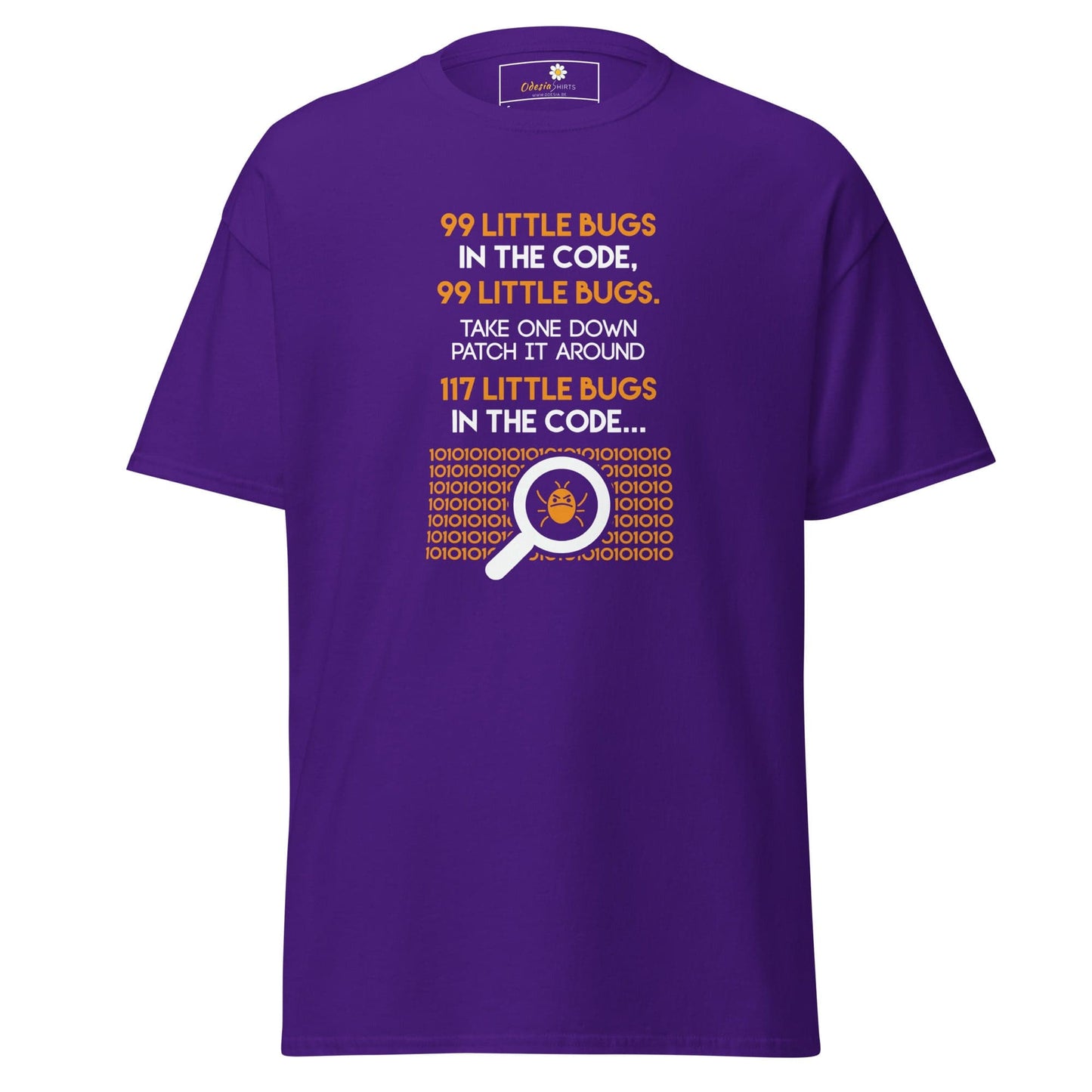 Unisex classic t-shirt - IT 99 LITTLE BUGS - REGULAR - Purple / S