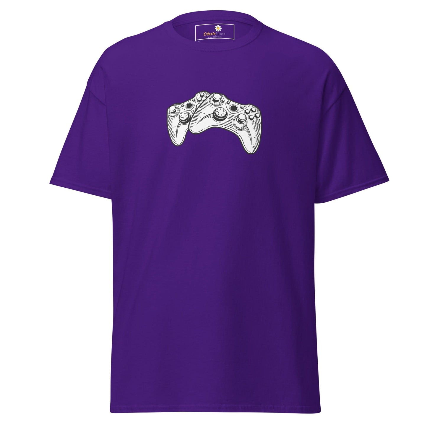 Unisex classic t-shirt - GAMERS CONTROLLERS - REGULAR - Purple / S