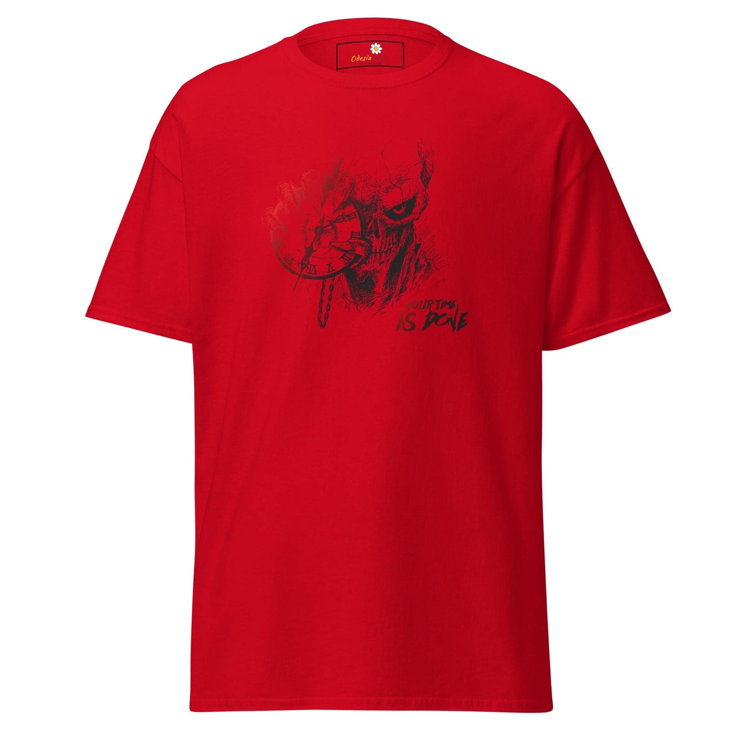 Unisex classic t-shirt - FANTASY TIME IS DUE - REGULAR - Red / S