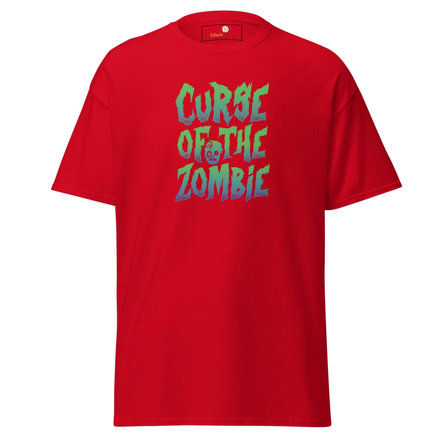 Unisex classic t-shirt - SPOOKIE CURSE OF THE ZOMBIE - REGULAR - Red / S
