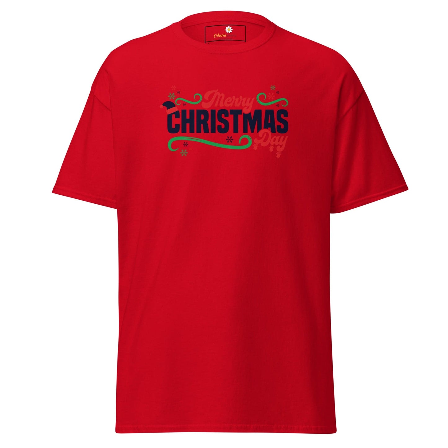 Unisex classic t-shirt - SEASONAL MERRY CHRISTMAS - REGULAR - Red / S