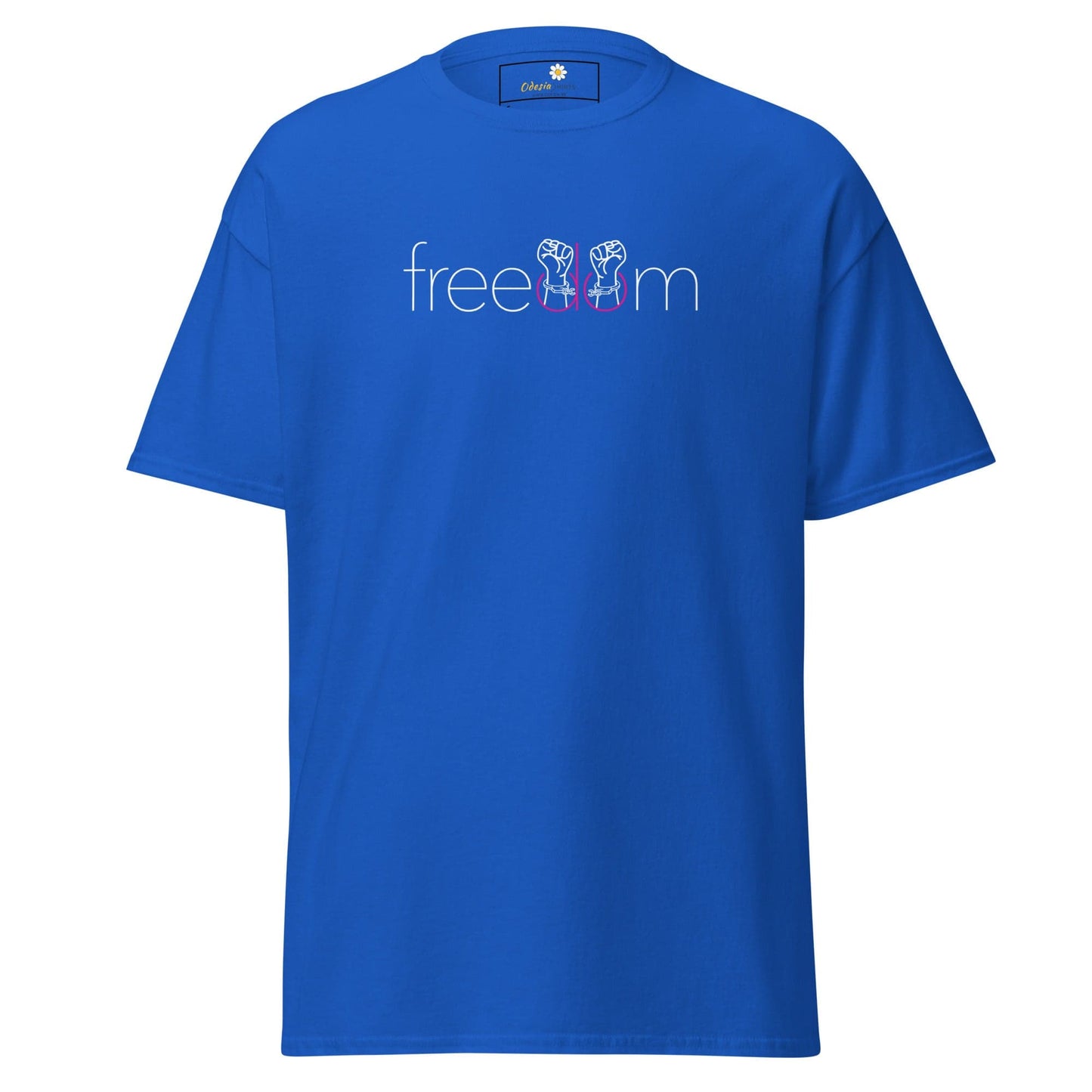 Unisex classic t-shirt - MISC FREEDOM - REGULAR - Royal / S