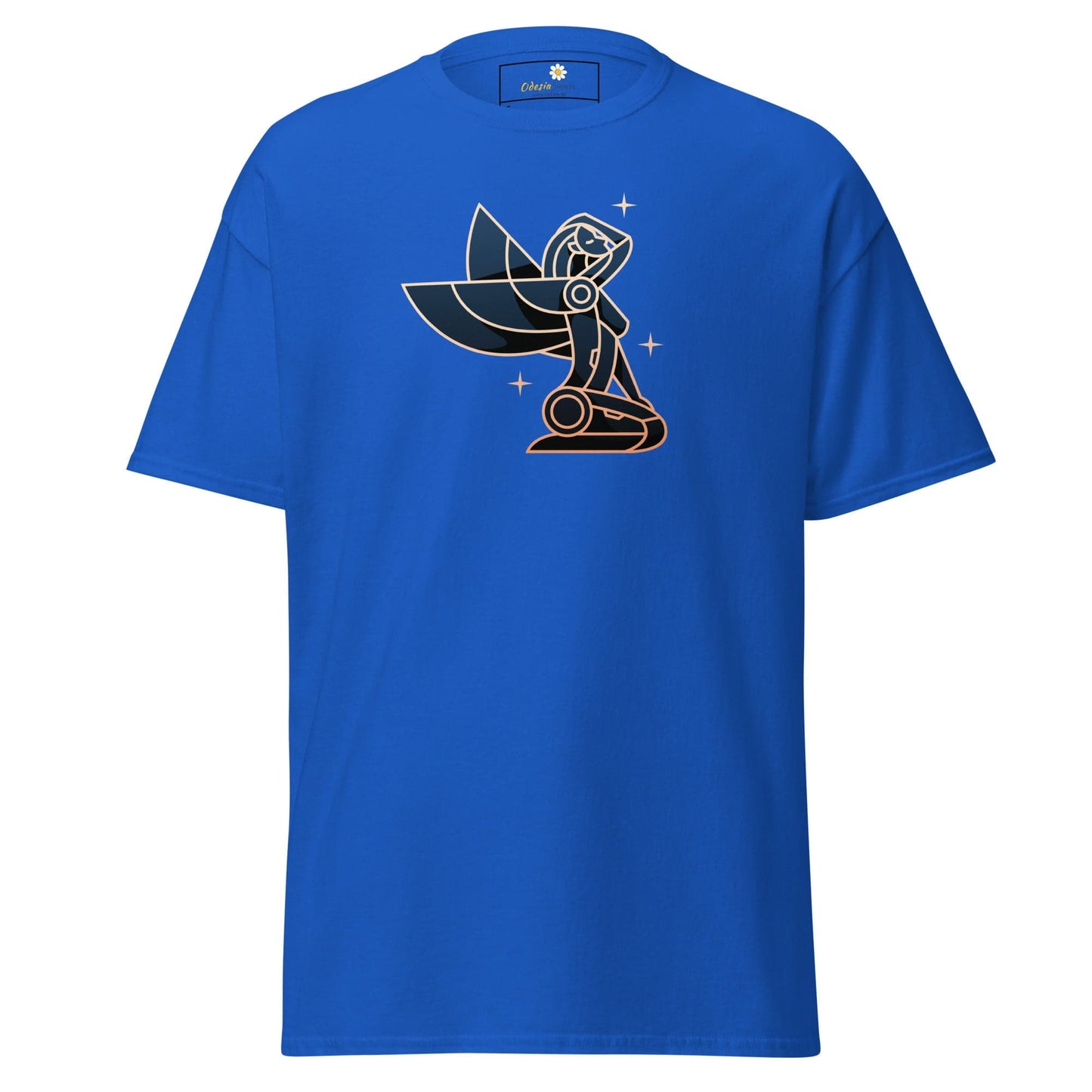 Unisex classic t-shirt - VIRGO WOMAN WINGS - REGULAR - Royal / S
