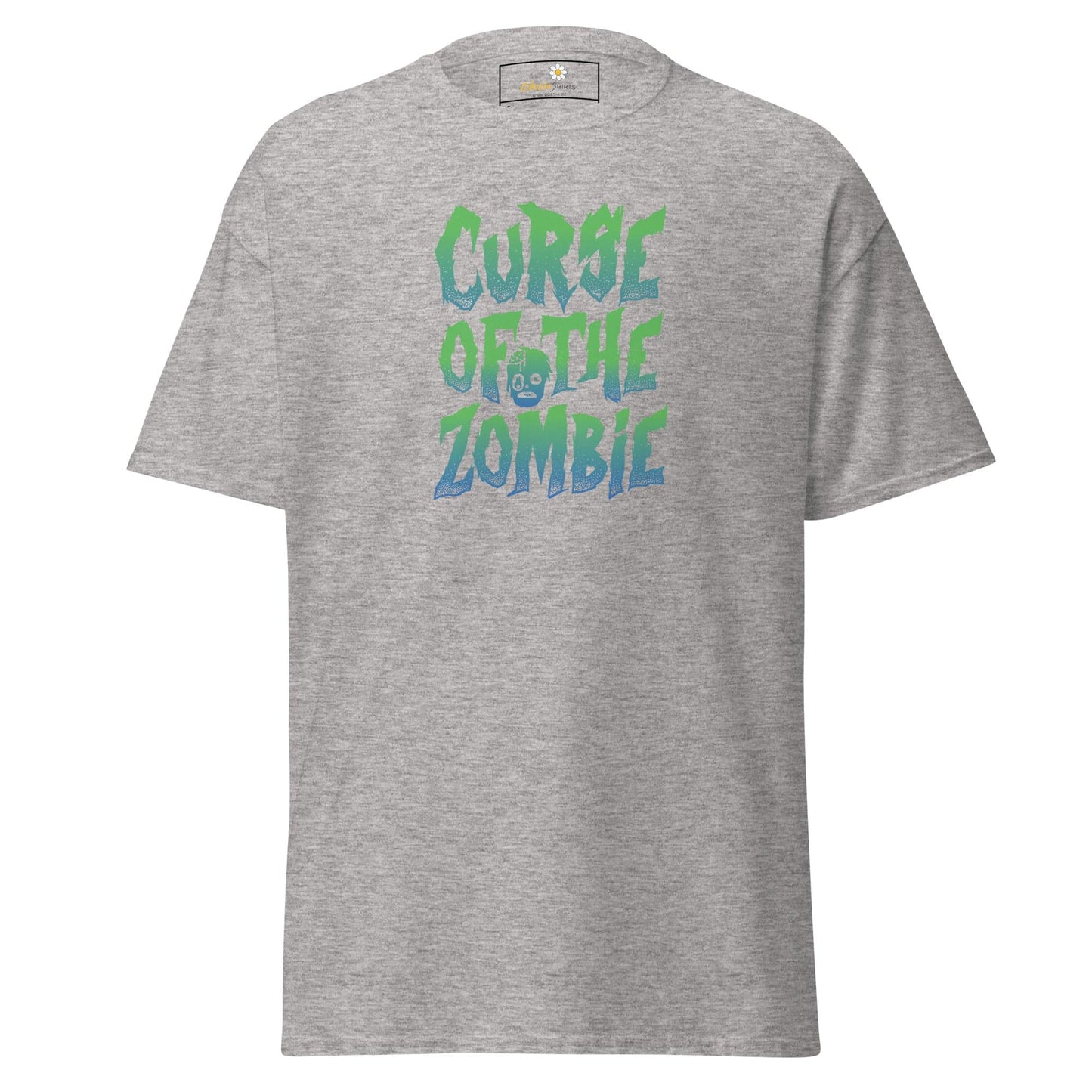 Unisex classic t-shirt - SPOOKIE CURSE OF THE ZOMBIE - REGULAR - Sport Grey / S