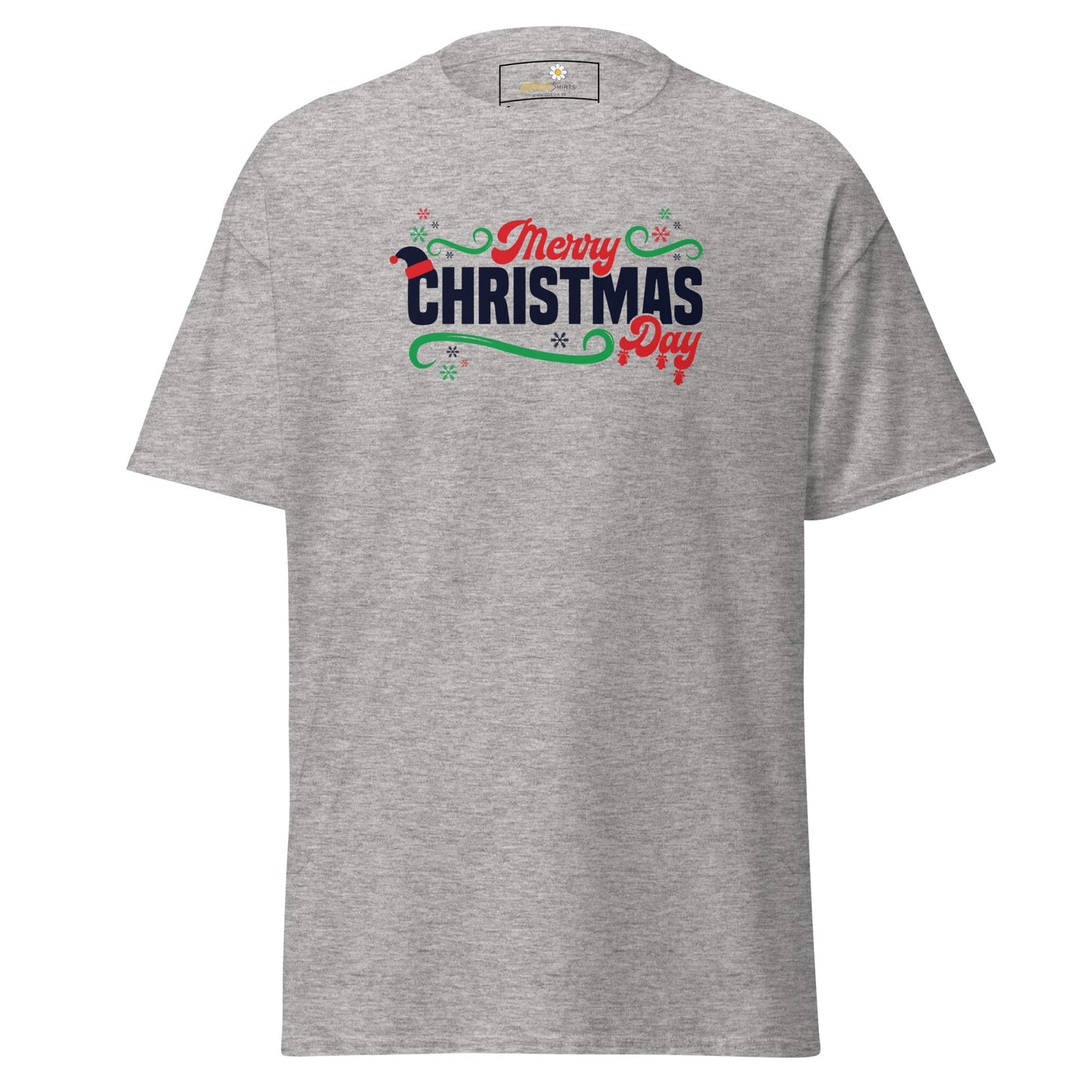Unisex classic t-shirt - SEASONAL MERRY CHRISTMAS - REGULAR - Sport Grey / S