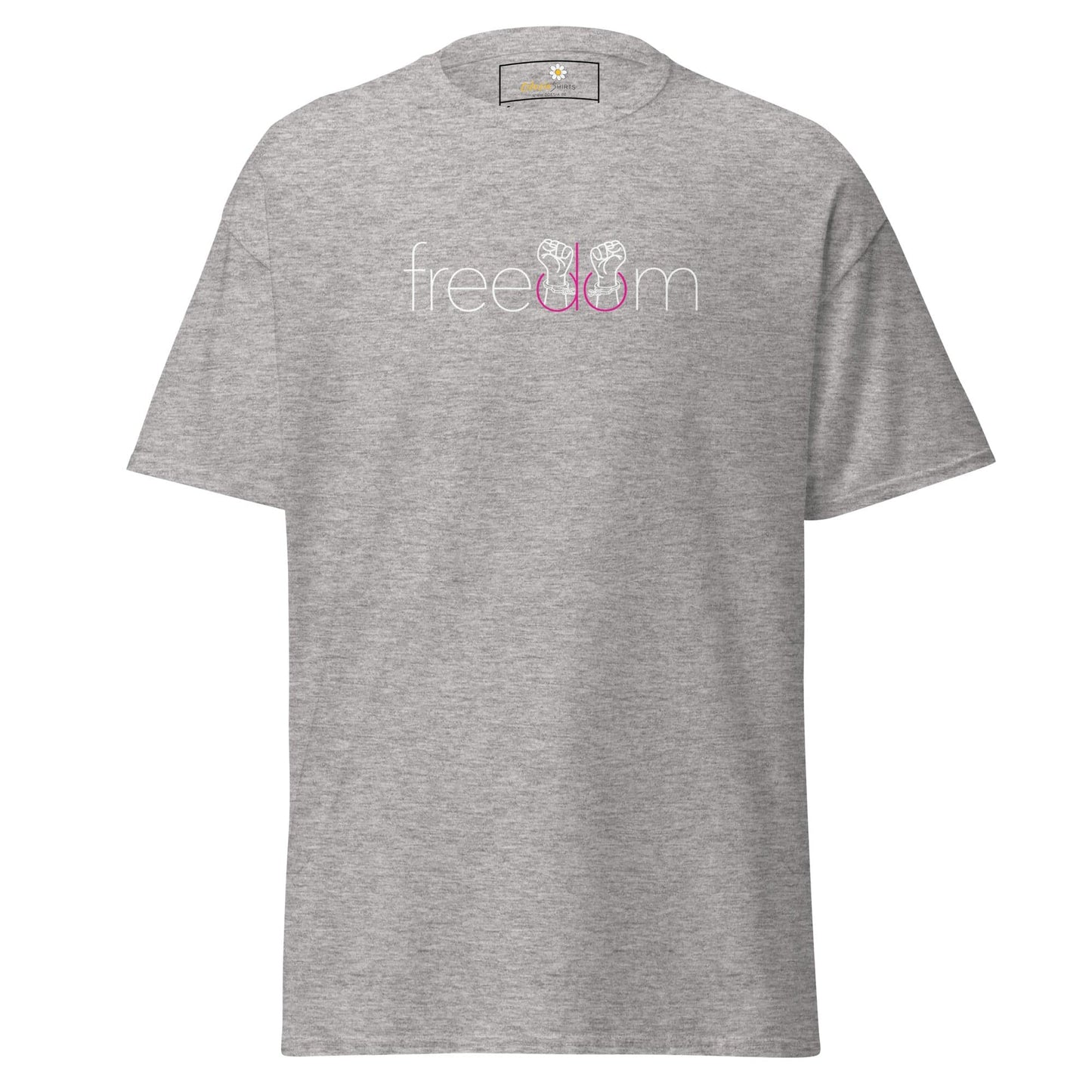 Unisex classic t-shirt - MISC FREEDOM - REGULAR - Sport Grey / S