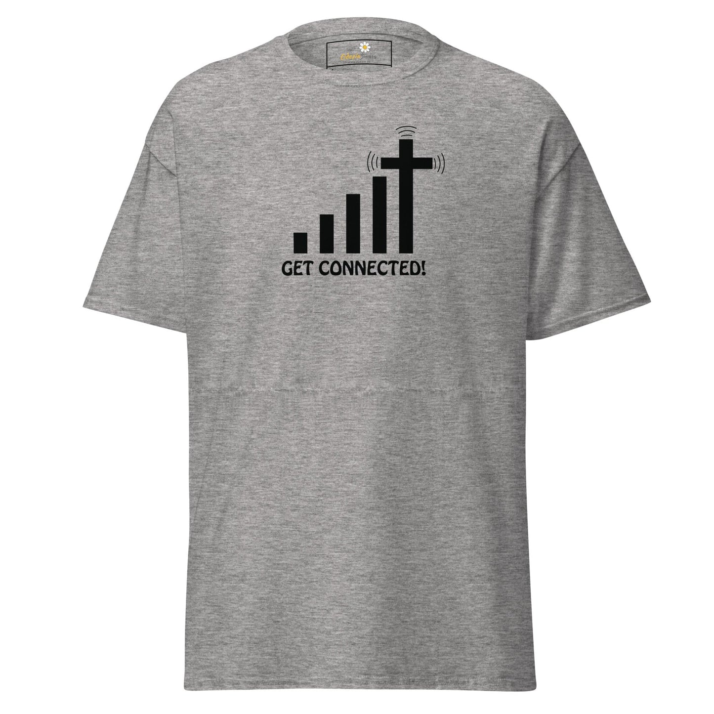 Unisex classic t-shirt - SPIRITUAL GET CONNECTED - REGULAR - Sport Grey / S