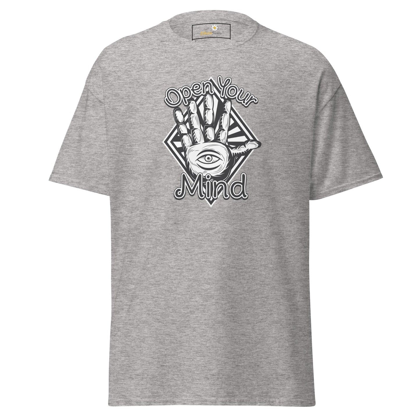 Unisex classic t-shirt - MYSTIC OPEN YOUR MIND - REGULAR - Sport Grey / S