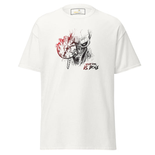 Unisex classic t-shirt - FANTASY TIME IS DUE - REGULAR - White / S