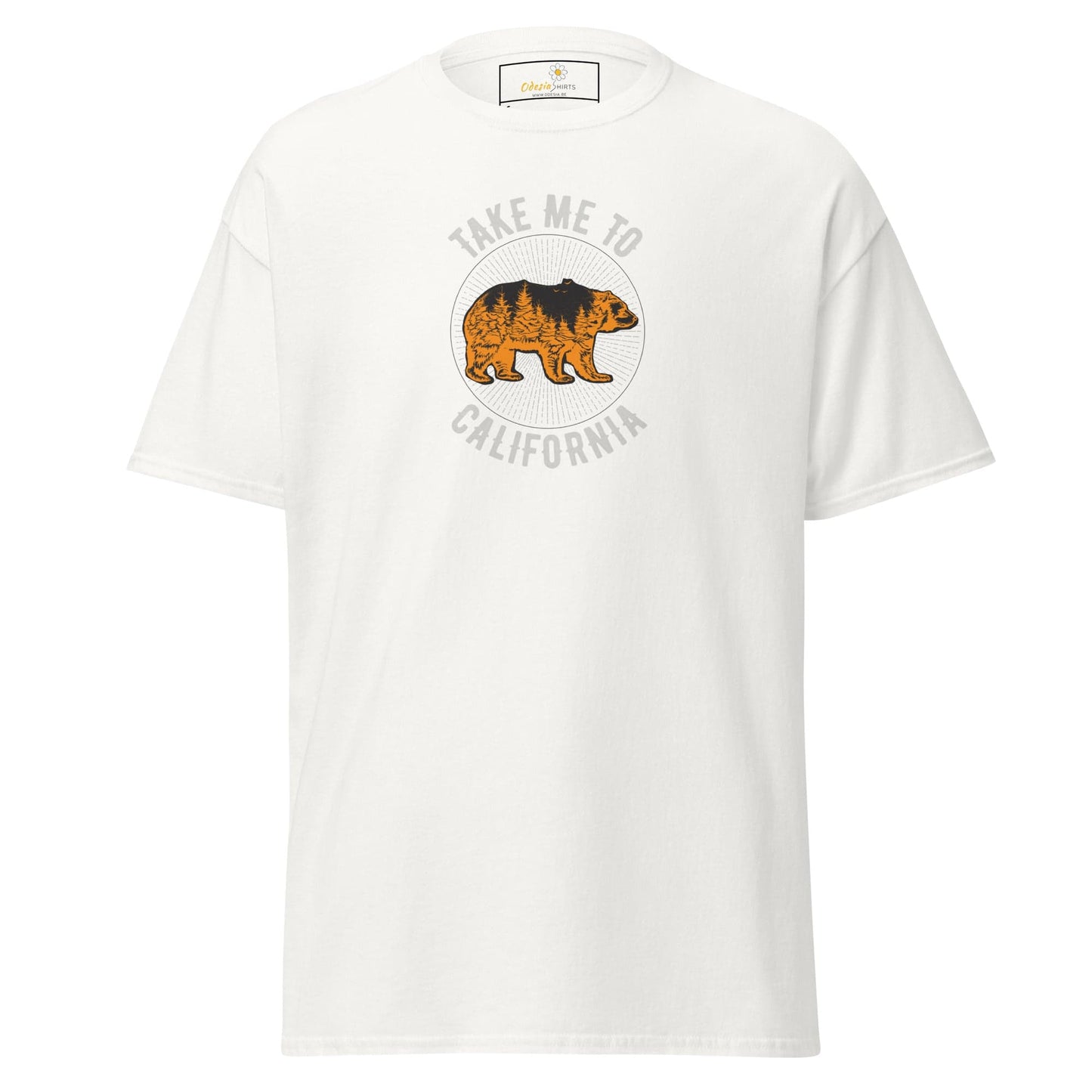 Unisex classic t-shirt - TAKE ME TO CALIFORNIA - REGULAR - White / S