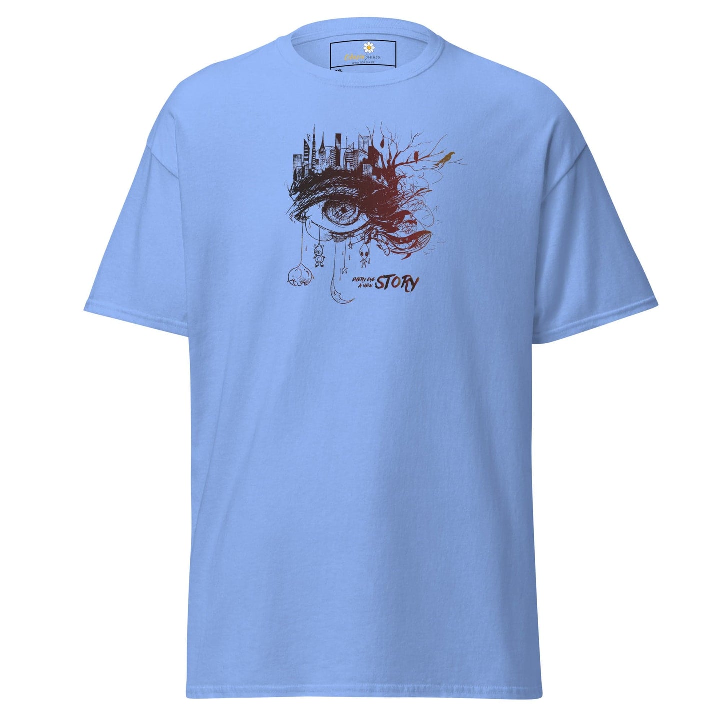 T-shirt Design Tee • Men / Women • [2xl-5xl] - Carolina Blue / 2xl