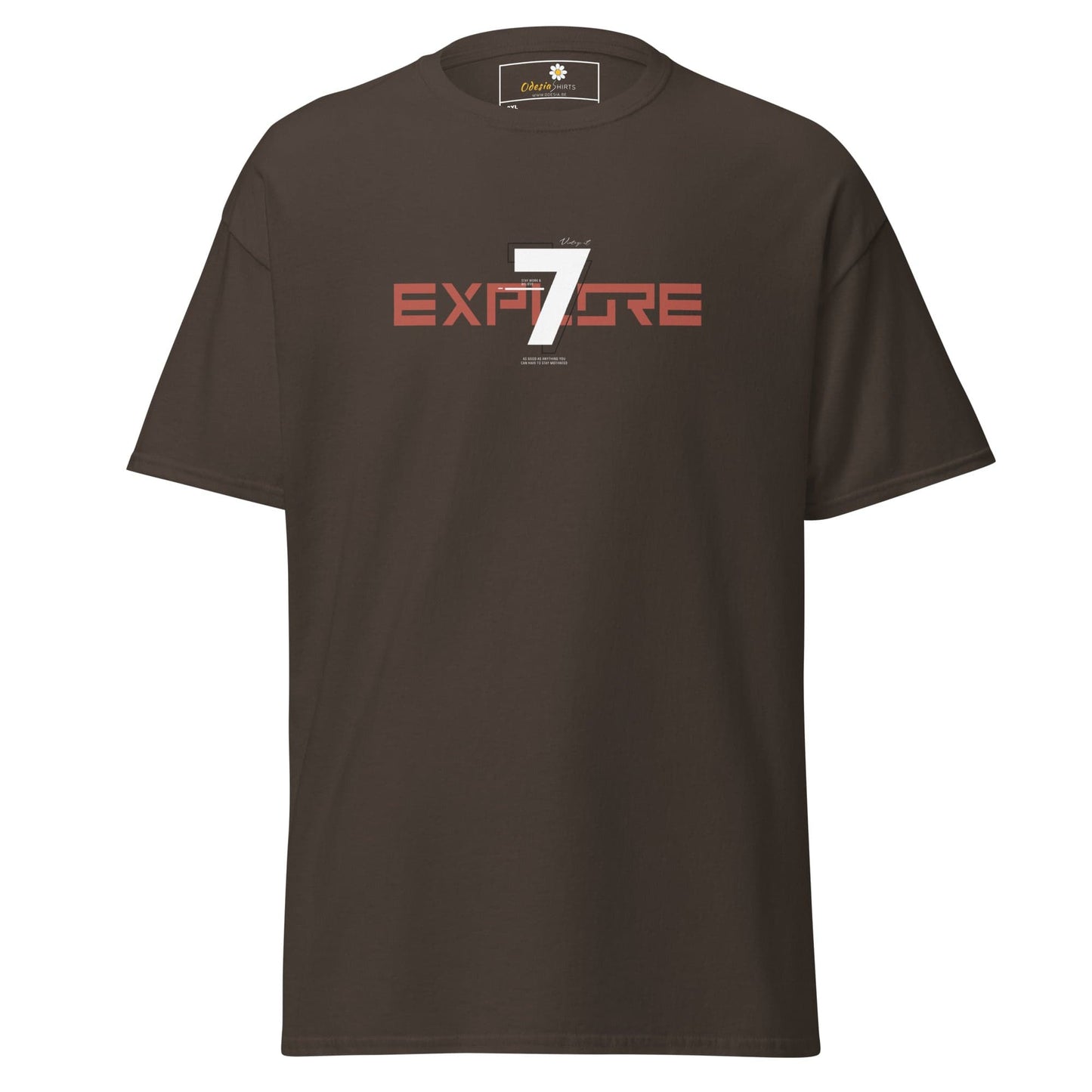 T-shirt Design Tee • Men / Women • [2xl-5xl] - Dark Chocolate / 2xl