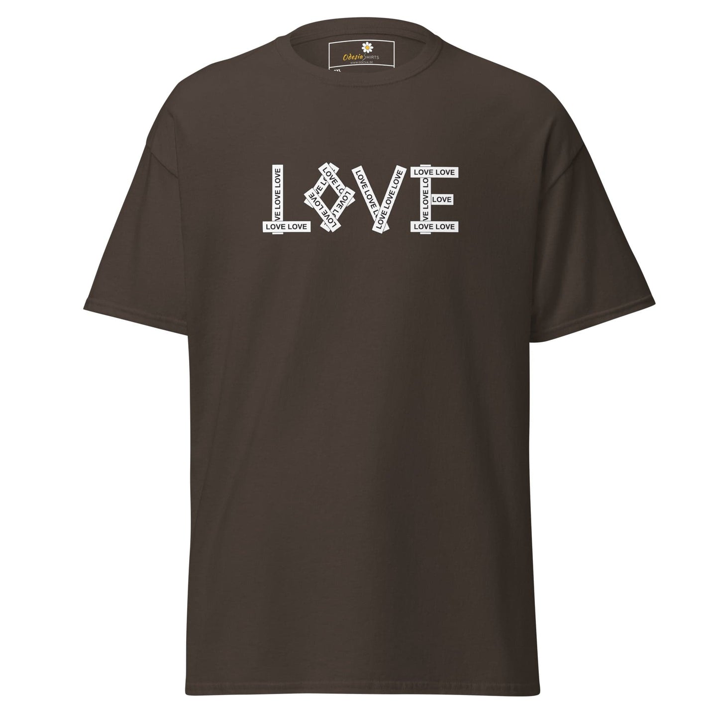 T-shirt Design Tee • Men / Women • [2xl-5xl] - Dark Chocolate / 2xl