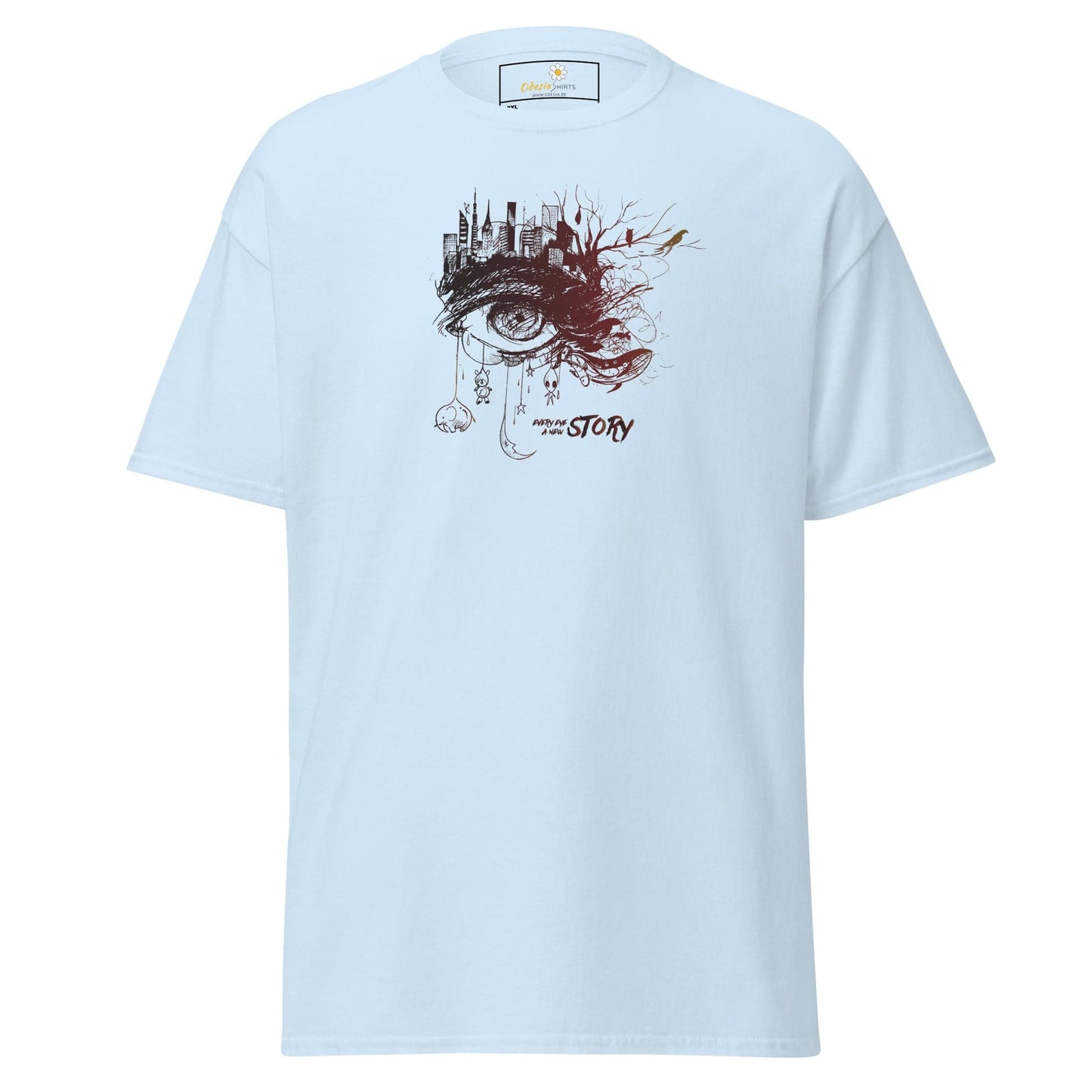 T-shirt Design Tee • Men / Women • [2xl-5xl] - Light Blue / 2xl