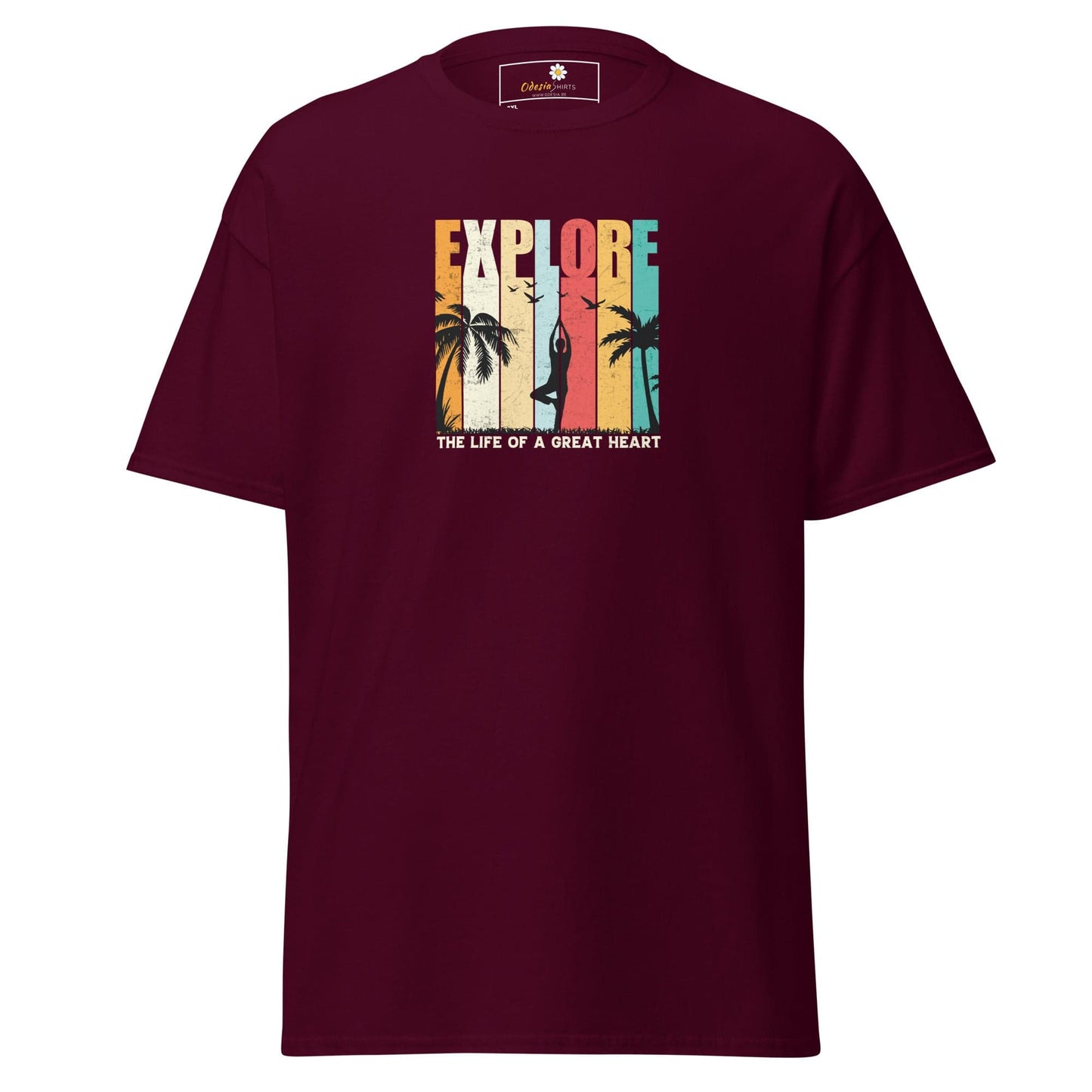 T-shirt Design Tee • Men / Women • [2xl-5xl] - Maroon / 2xl