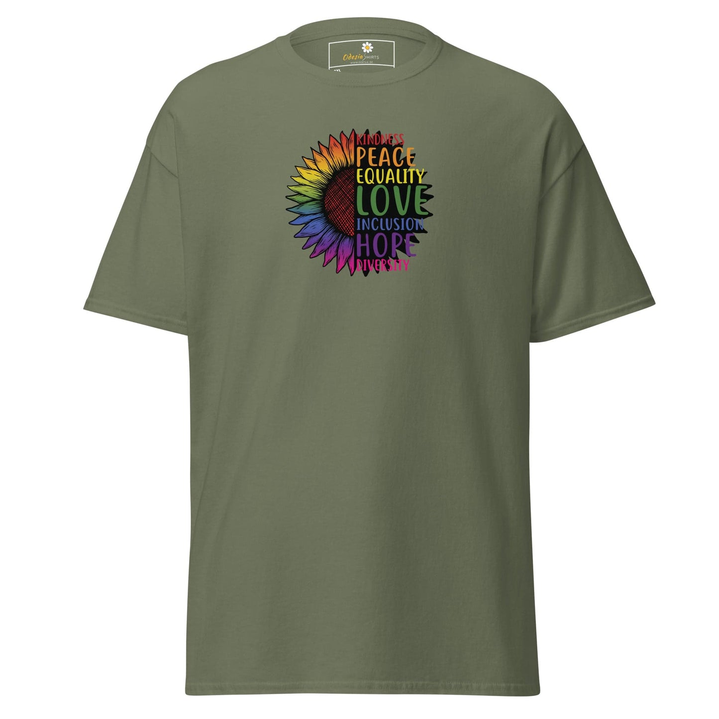 T-shirt Design Tee • Men / Women • [2xl-5xl] - Military Green / 2xl