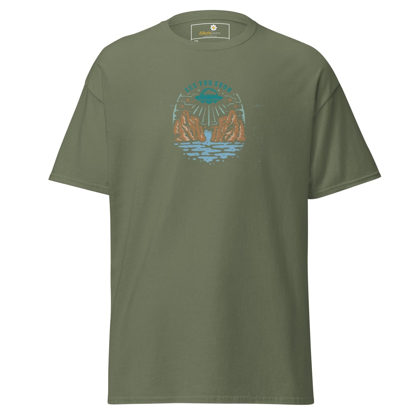 T-shirt Design Tee • Men / Women • [2xl-5xl] - Military Green / 2xl