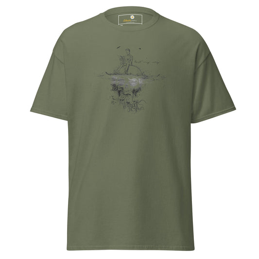 T-shirt Design Tee • Men / Women • [2xl-5xl] - Military Green / 2xl