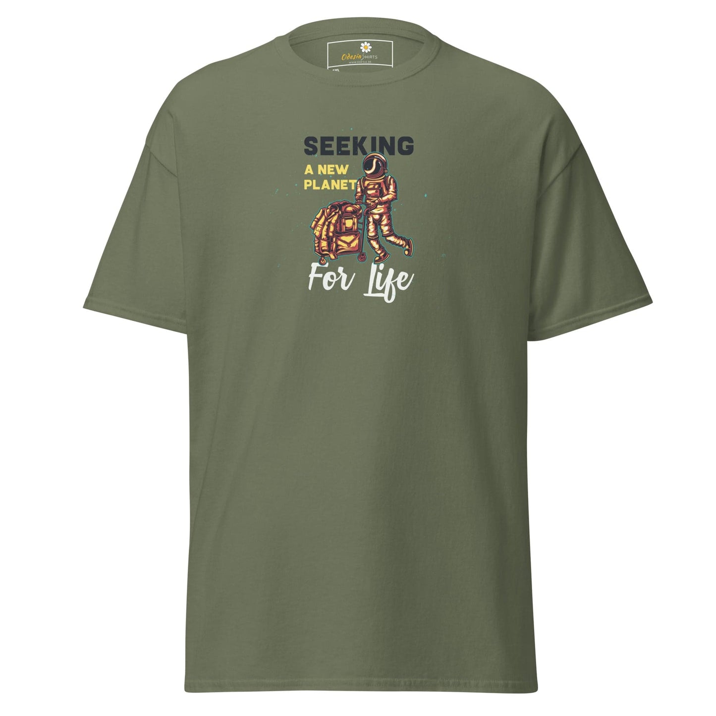 T-shirt Design Tee • Men / Women • [2xl-5xl] - Military Green / 2xl