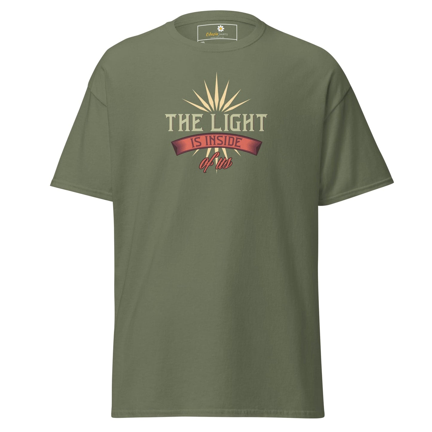 T-shirt Design Tee • Men / Women • [2xl-5xl] - Military Green / 2xl
