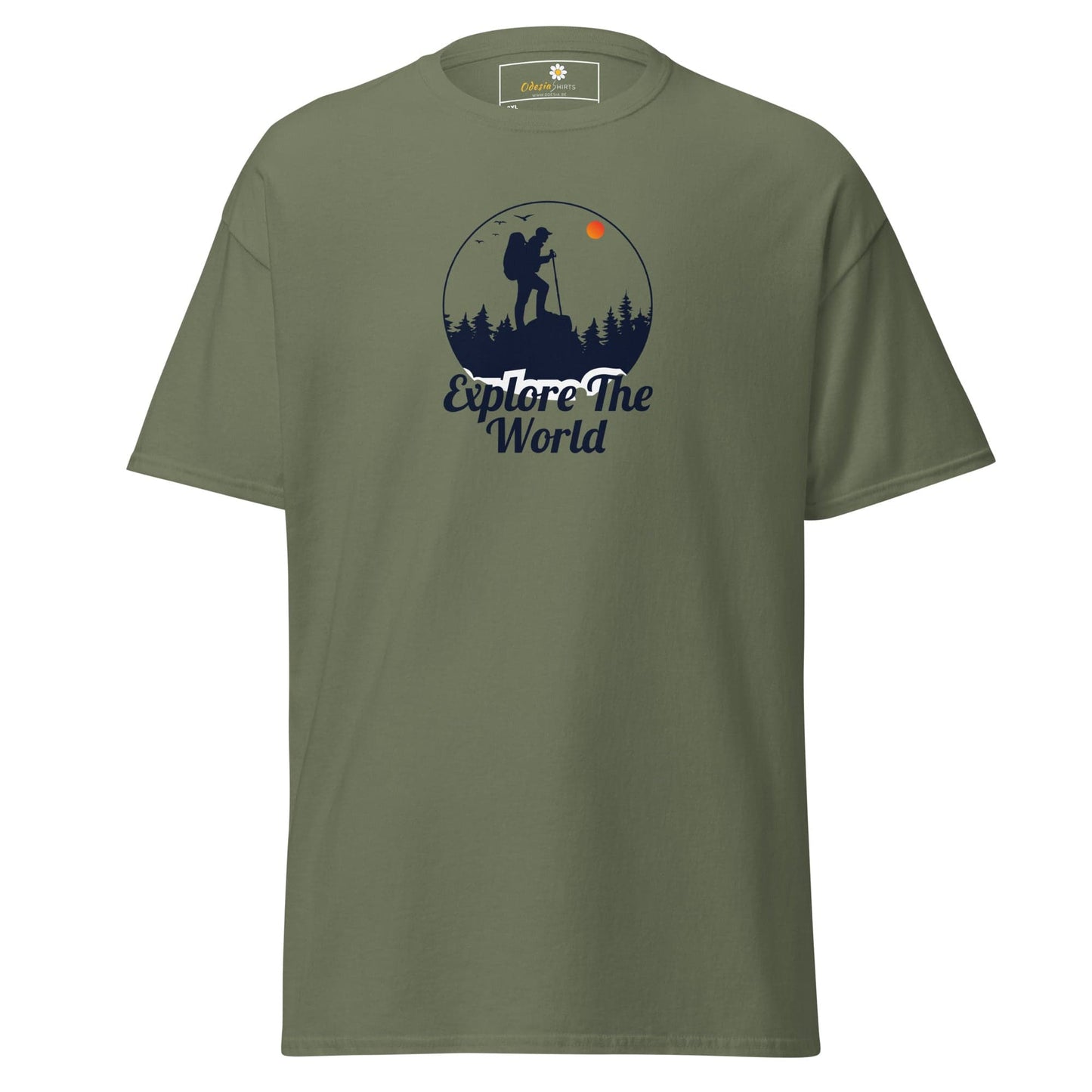 T-shirt Design Tee • Men / Women • [2xl-5xl] - Military Green / 2xl