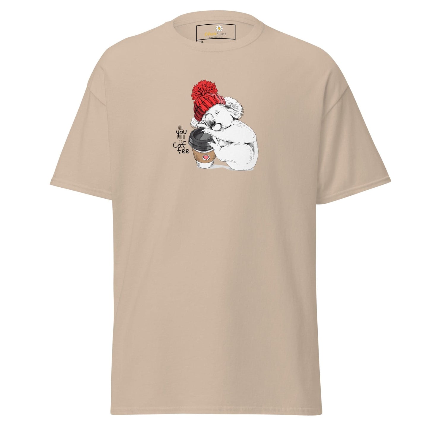 T-shirt Design Tee • Men / Women • [2xl-5xl] - Sand / 2xl