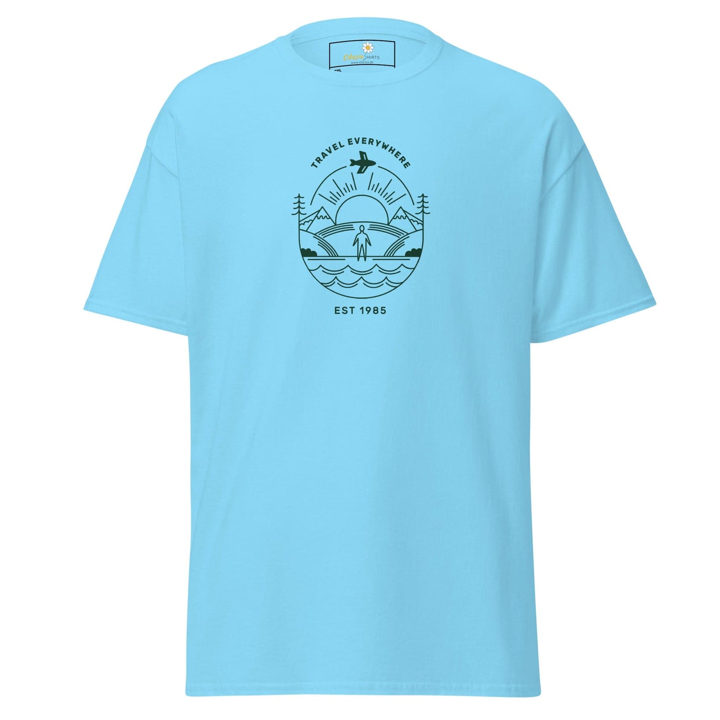T-shirt Design Tee • Men / Women • [2xl-5xl] - Sky / 2xl