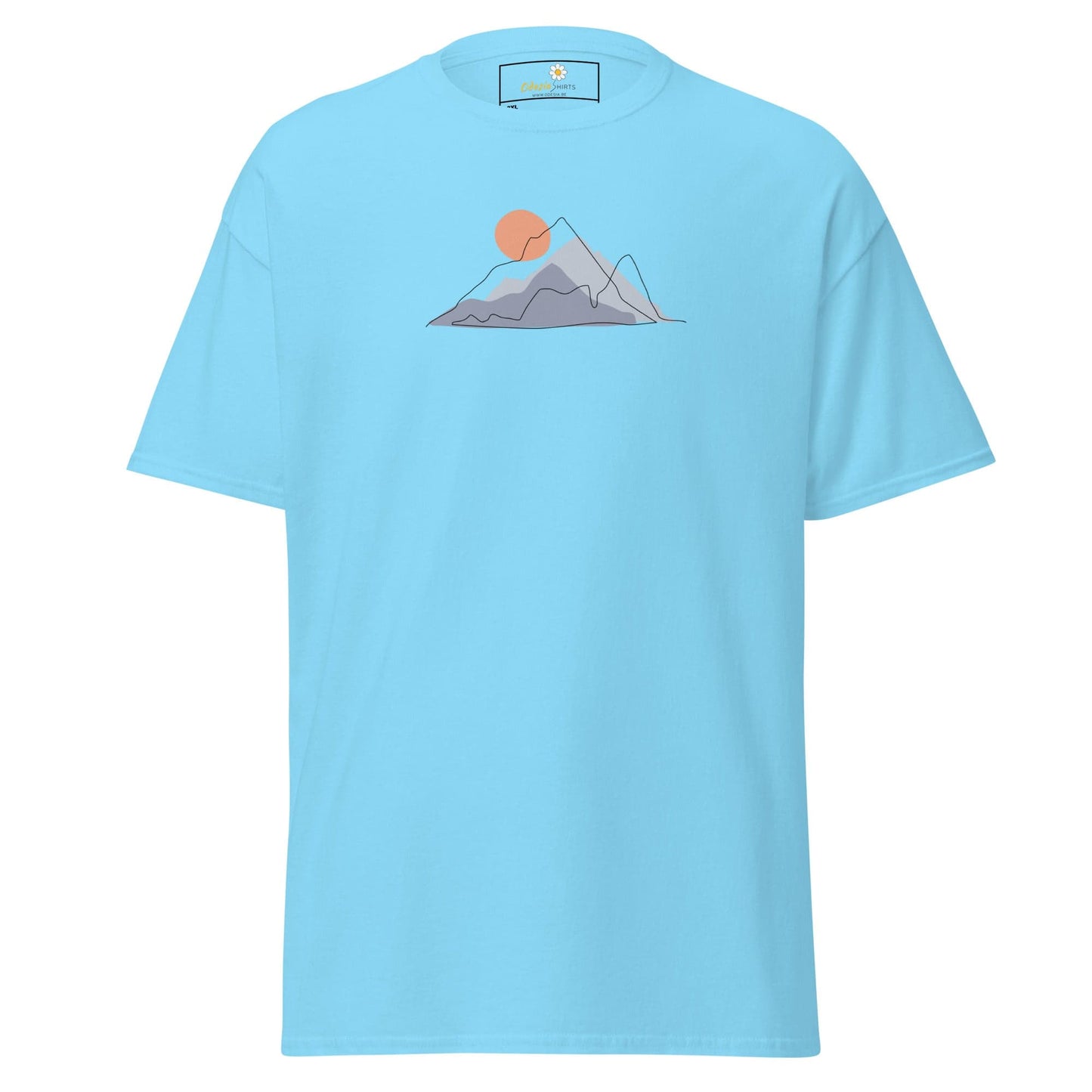 T-shirt Design Tee • Men / Women • [2xl-5xl] - Sky / 2xl