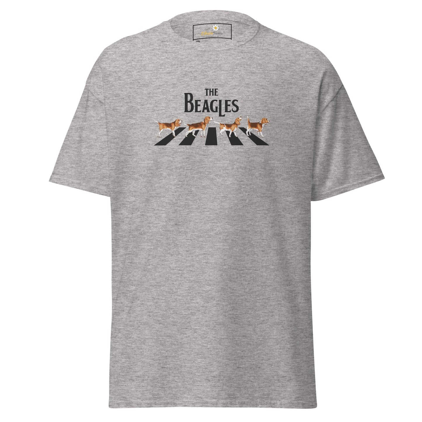 Gray ’The Beagles’ t-shirt.